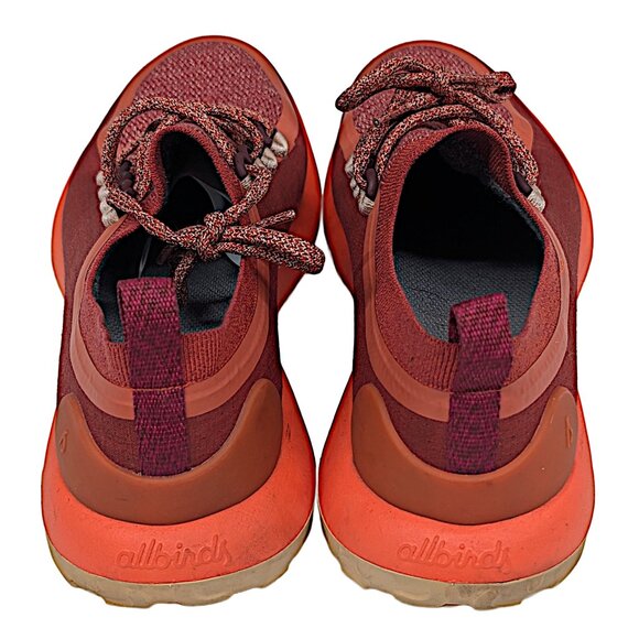 Allbirds Trail Runner SWT Mens US 9.5 Running Shoes Red Orange Athletic Sneakers - Picture 5 of 8